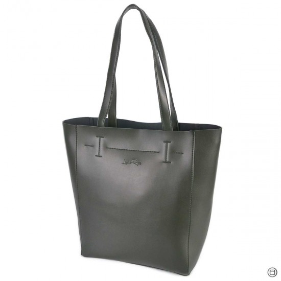 Женская модельная сумка LUCHERINO 518 бутылочный (темно-зеленый)
