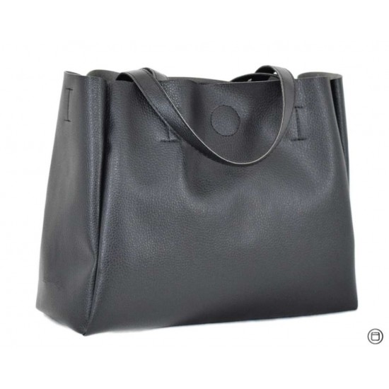 Жіноча модельна сумка LUCHERINO 677 чорний матовий