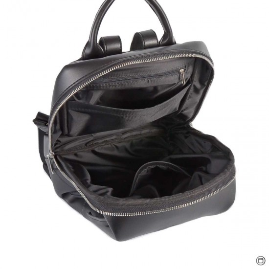 Жіночий рюкзак LUCHERINO 606 чорний глянець