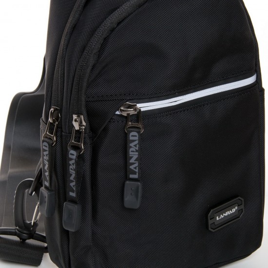 Мужская сумка на плечо Lanpad 82031 черный