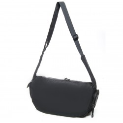 Велика чоловіча сумка-месенджер Lanpad 19285 чорний Велика чоловіча сумка-месенджер Lanpad 19285 чорний