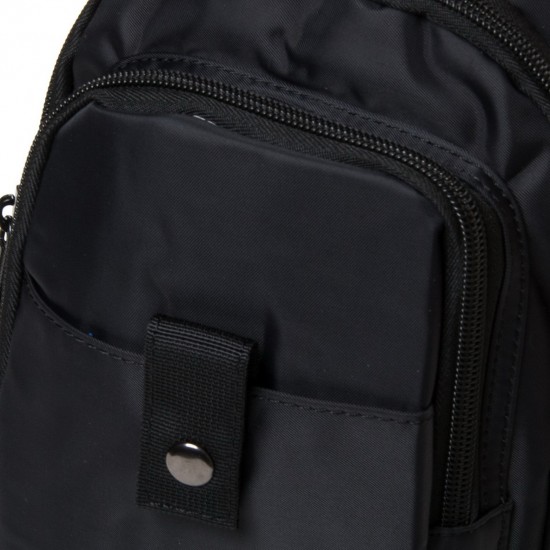 Мужская сумка на плечо Lanpad 4057 чёрный
