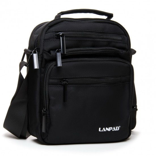 Чоловіча сумка планшет Lanpad 18027 чорний