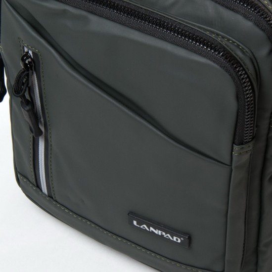 Чоловіча сумка планшет Lanpad 4116 зелений