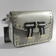 Жіноча модельна сумочка-клатч FASHION A1976 сріблястий