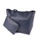 Женская модельная сумка + косметичка КАМЕЛИЯ М245 темно-синий