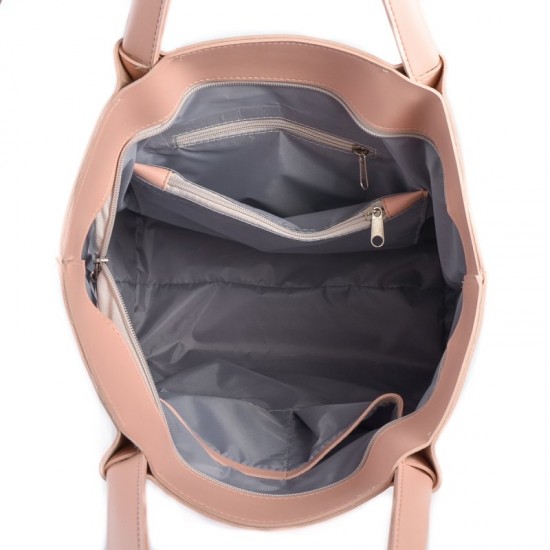 Жіноча модельна сумка КАМЕЛІЯ М178 пудра