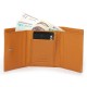 Женский кожаный кошелек dr.Bond Classic WS-6 желтый