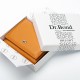 Женский кожаный кошелек dr.Bond Classic WS-6 желтый