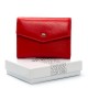 Женский кожаный кошелек dr.Bond Classic WS-3 красный Женский кожаный кошелек dr.Bond Classic WS-3 красный