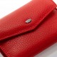 Женский кожаный кошелек dr.Bond Classic WS-3 красный