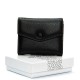 Женский кожаный кошелек dr.Bond Classic WS-20 черный