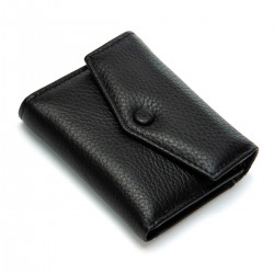 Женский кожаный кошелек dr.Bond Classic WS-20 черный Женский кожаный кошелек dr.Bond Classic WS-20 черный