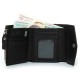 Женский кожаный кошелек dr.Bond Classic WS-20 черный