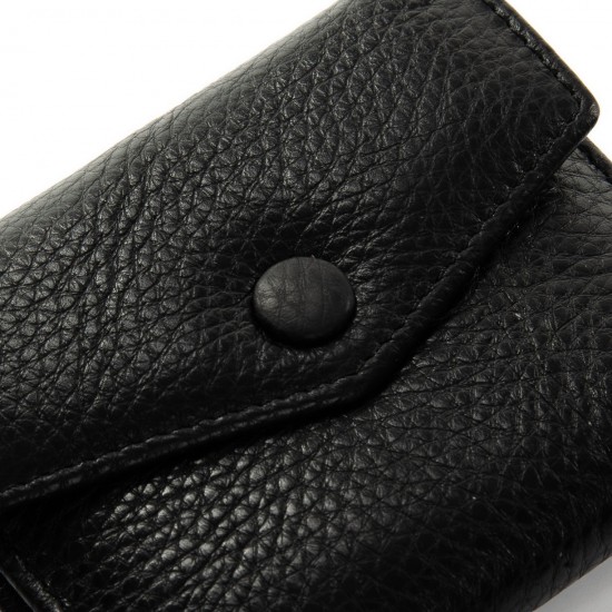 Женский кожаный кошелек dr.Bond Classic WS-20 черный