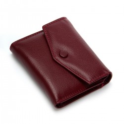 Женский кожаный кошелек dr.Bond Classic WS-20 бордовый Женский кожаный кошелек dr.Bond Classic WS-20 бордовый