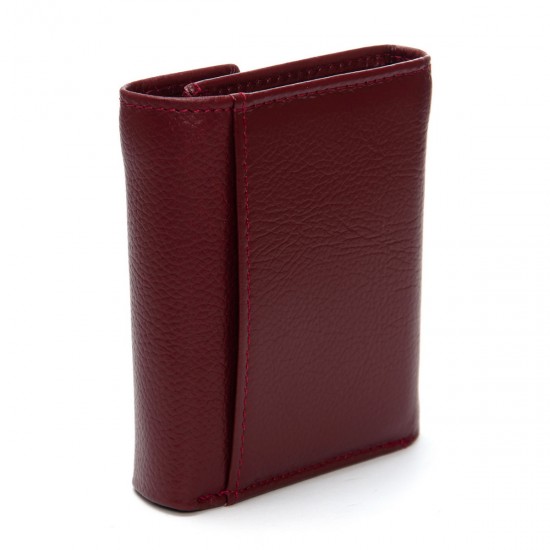Женский кожаный кошелек dr.Bond Classic WS-20 бордовый Женский кожаный кошелек dr.Bond Classic WS-20 бордовый