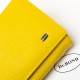 Жіночий шкіряний гаманець dr.Bond Classic WS-10 жовтий