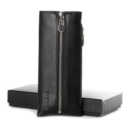Мужской кожаный кошелек-ключница dr.Bond Classic M3048 черный Мужской кожаный кошелек-ключница dr.Bond Classic M3048 черный