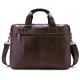 Деловая сумка-портфель из натуральной кожи Vintage 14798 коричневый