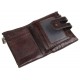 Чоловічий гаманець з натуральної шкіри Vintage 14602 коричневий
