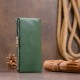 Женский кошелек из натуральной кожи ST Leather 19207 зеленый