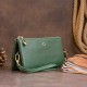 Женский кошелек-клатч из натуральной кожи ST Leather 19253 зеленый