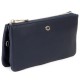 Жіночий гаманець-клатч з натуральної шкіри ST Leather 19248 темно-синій