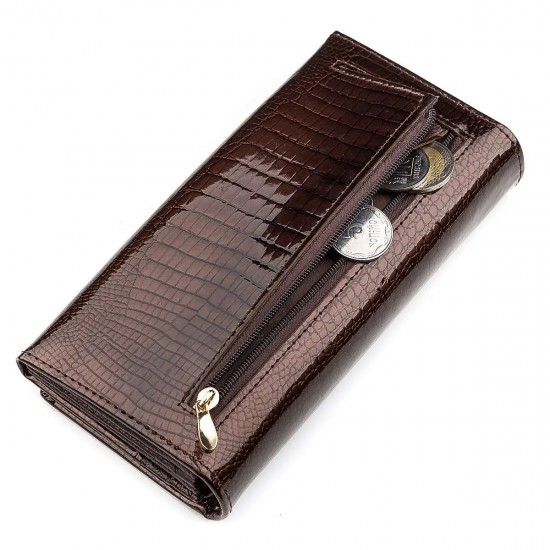 Женский кошелек из натуральной кожи ST Leather 18391 (S2001A) коричневый