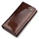 Жіночий гаманець із натуральної шкіри ST Leather 18427 (S8001A) коричневий