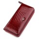 Жіночий гаманець із натуральної шкіри ST Leather 18434 (S7001A) бордовий