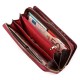 Жіночий гаманець із натуральної шкіри ST Leather 18434 (S7001A) бордовий