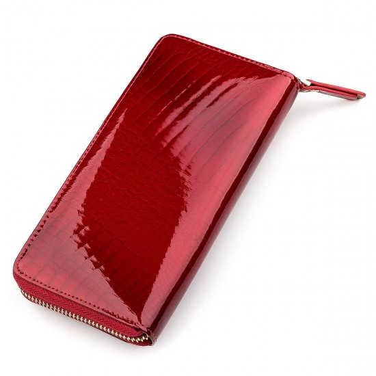 Женский кошелек из натуральной кожи ST Leather 18436 (S7001A) красный