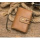 Мужской кошелек из натуральной кожи Vintage 14681 светло-коричневый