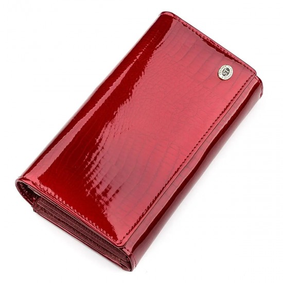 Жіночий гаманець з натуральної шкіри ST Leather 18430 (S9001A) червоний