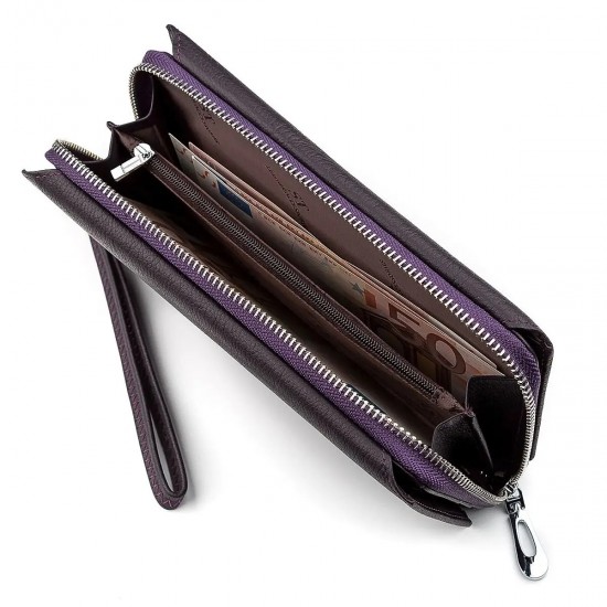 Женский кошелек из натуральной кожи ST Leather 18455 (SТ228) фиолетовый