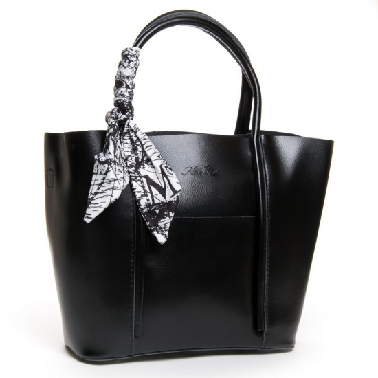 Женская сумка из натуральной кожи ALEX RAI 42-9712 черный