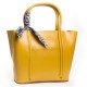 Женская сумка из натуральной кожи ALEX RAI 42-9712 желтый