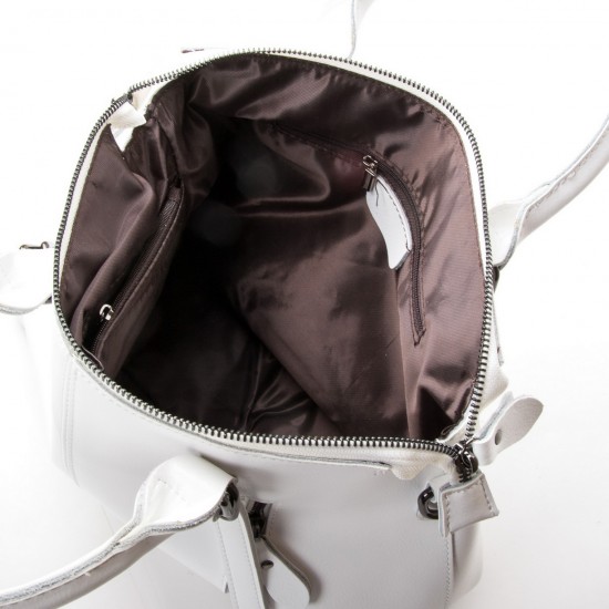 Жіноча сумка з натуральної шкіри ALEX RAI 330 білий