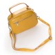 Женская сумочка из натуральной кожи ALEX RAI 39-2233 желтый