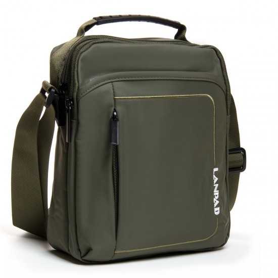 Чоловіча сумка планшет Lanpad 4213 зелений