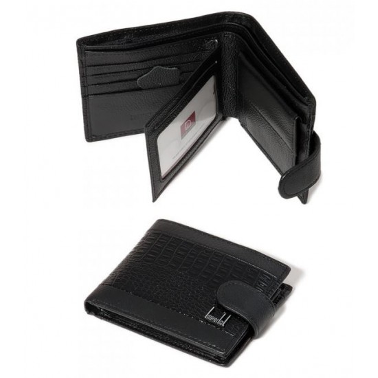 Мужское портмоне из натуральной кожи LARGONI K023-1 черный