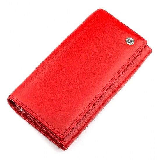 Жіночий гаманець з натуральної шкіри Boston 18483 (S6001B) червоний