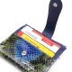 Жіночий гаманець з натуральної шкіри KARYA 20950 синій