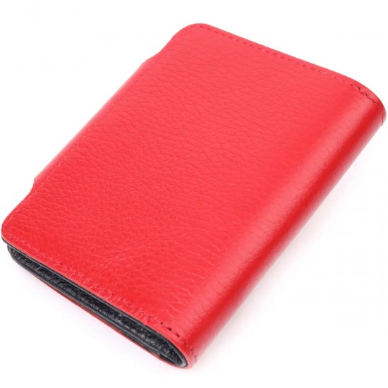 Жіночий гаманець з натуральної шкіри KARYA 21351 червоний