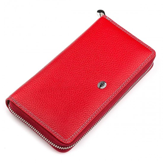 Женский кошелек из натуральной кожи ST Leather 18376 (SB71) красный