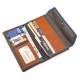 Жіночий гаманець з натуральної шкіри ST Leather 18405 (SB42-2)  синій