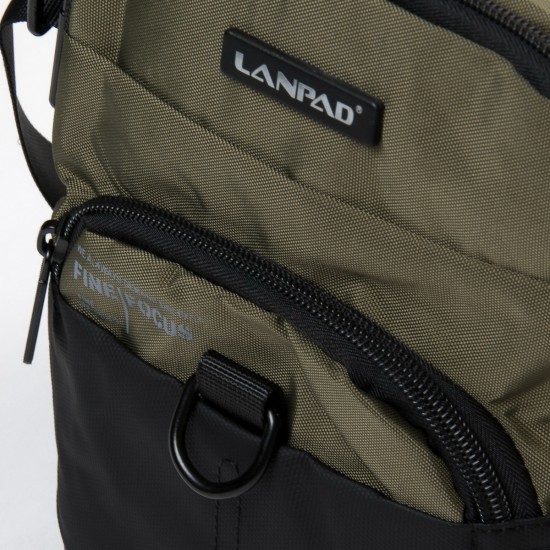 Чоловіча сумка планшет Lanpad 65324 зелений