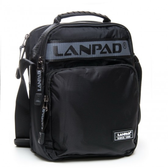 Чоловіча сумка планшет Lanpad 6008 чорний