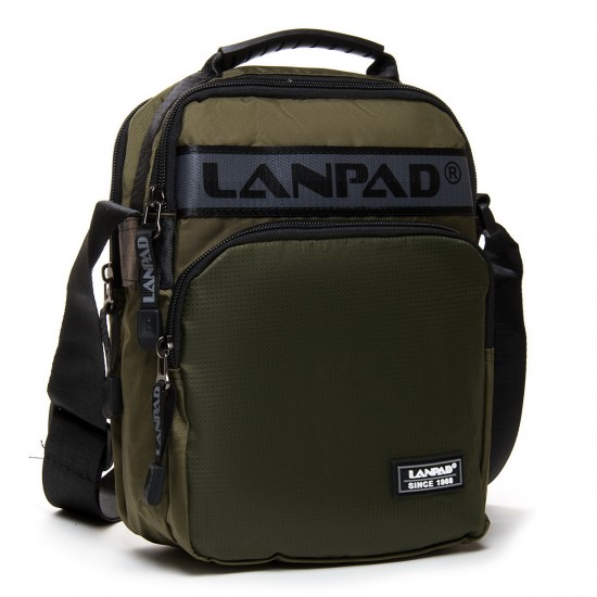 Чоловіча сумка планшет Lanpad 6008 зелений